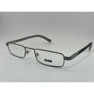 SFEROFLEX - 2202 268 53-21-145 Silver Rectangle Eyeglass Frames